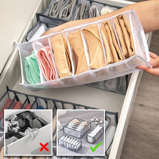 ORGANISATEUR DE TIROIR | Dressing up™ Gris - Must have du rangement