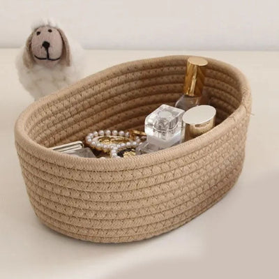 panier-de-rangement-tisse-corde-de-coton-kaki-beige-boite-design-boho-chambre-salon-bureau-salle-de-bain