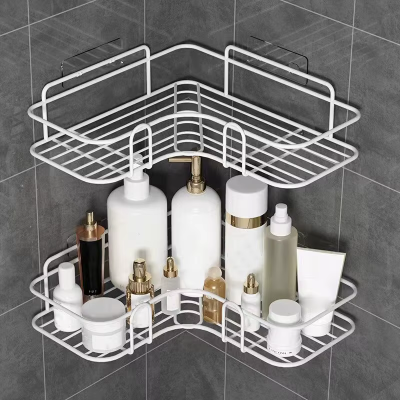 étagère-d'angle-murale-acier-inoxydable-durable-étagère-en-coin-sans-perçage-salle-de-bain-cuisine-polyvalent-blanc-cosmétiques-